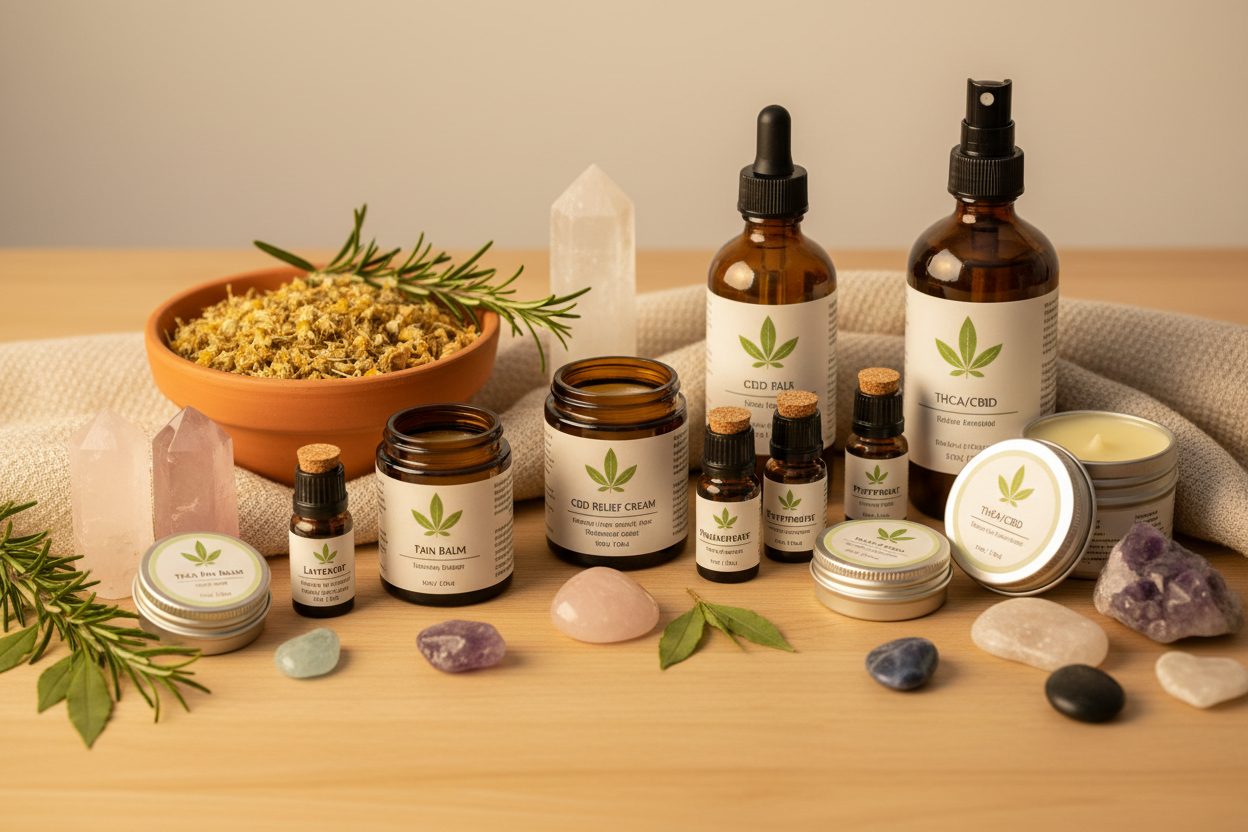 Pain Relief & Wellness THCA CBD Products - Gazz Godz Dispensary