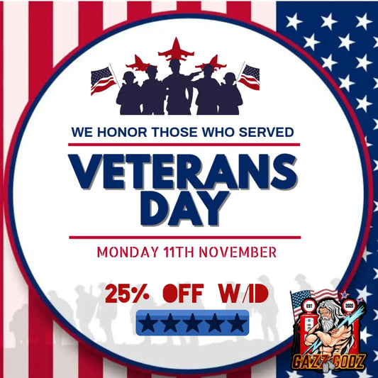 Gazz Godz Honors Our Heroes and Veterans