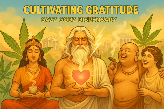 🌩️ Thankful & Elevated: Cannabis for Gratitude and Wellness From the Godz of Gazz - NOVEMBER