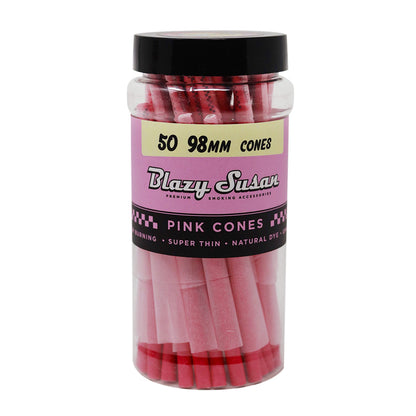 Blazy Susan® - 98mm Pre-Roll Cones - 50ct Jar