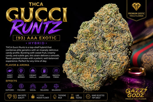 THCA GUCCI RUNTZ (93) (Hybrid)