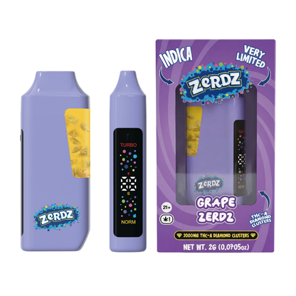 Zerdz THCA Disposable 2G