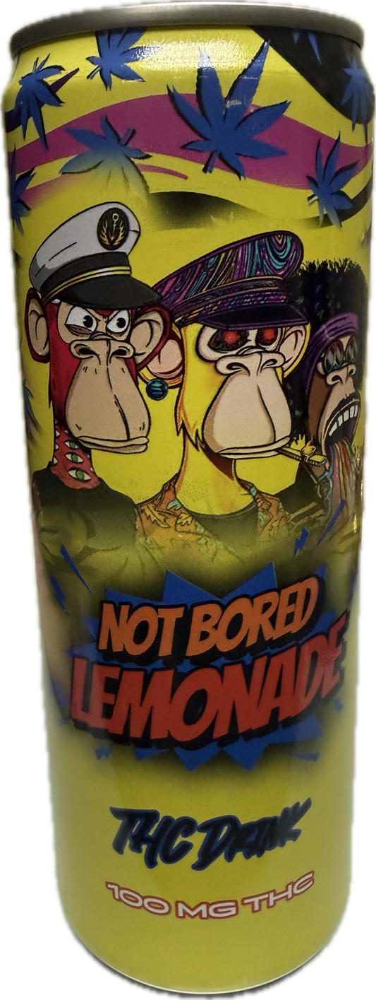 Not Bored Lemonade 100mg THC Drink
