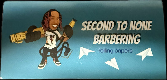SECOND TO NONE BARBERING ROLLING PAPERS