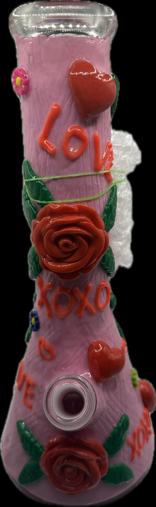 VALENTINE / HEART GLASS PIPE