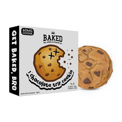 Baked by Wild Orchard co. Delta-9 Single Cookies