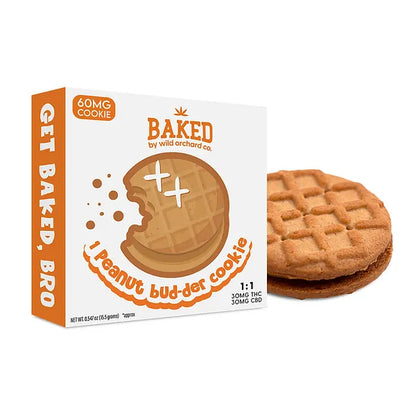 Baked by Wild Orchard co. Delta-9 Single Cookies