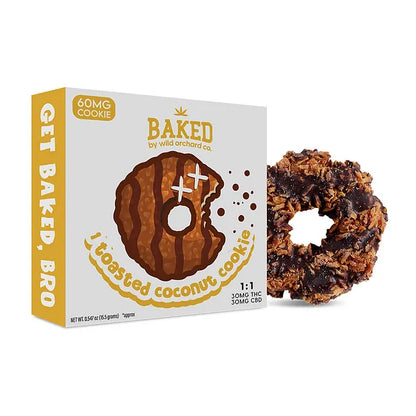 Baked by Wild Orchard co. Delta-9 Single Cookies
