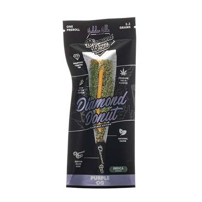 HIDDEN HILLS 2.2 Gram Diamond Donut Pre Rolls