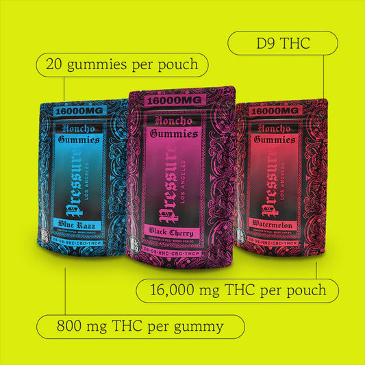 PRESSURE HONCHO GUMMIES 16K