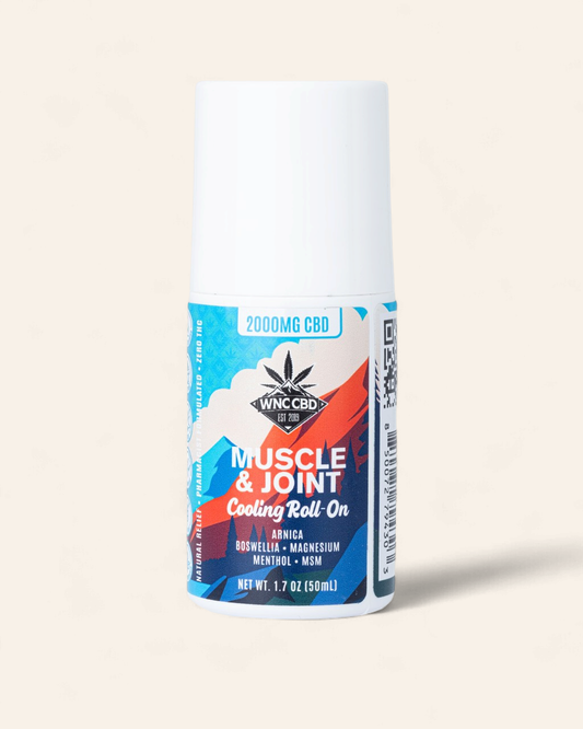 WNC CBD Muscle + Joint Recovery Topical 2000mg CBD Roll-On
