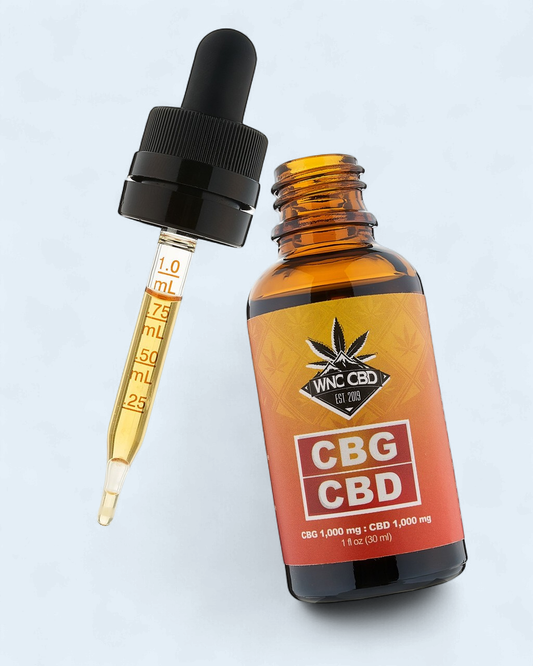 1,000mg CBG : 1,000mg CBD Oil Tincture