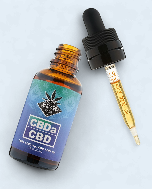 1,000mg CBDa : 1,000mg CBD Rosin Oil Tincture