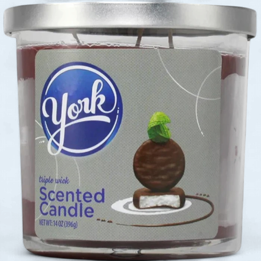 York Peppermint Patty 14oz 3 Wick Candle