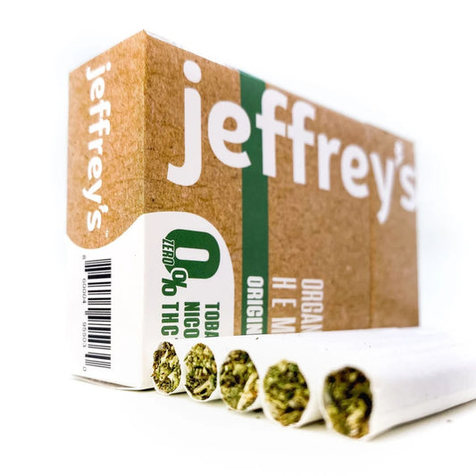 JEFFREYS PREMIUM HEMP CBD CIGARETTES