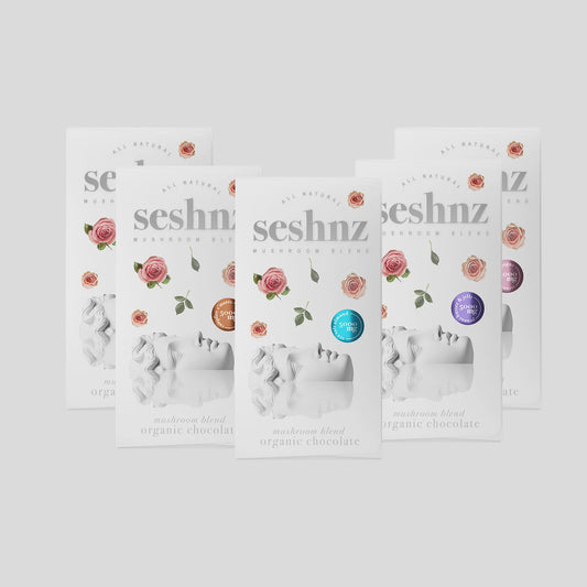SESHNZ 5000mg MUSHROOM BLEND CHOCOLATE BAR