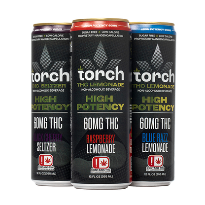 Torch | High Potency THC Seltzer | 60mg