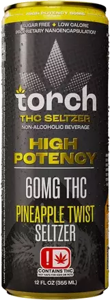 Torch | High Potency THC Seltzer | 60mg